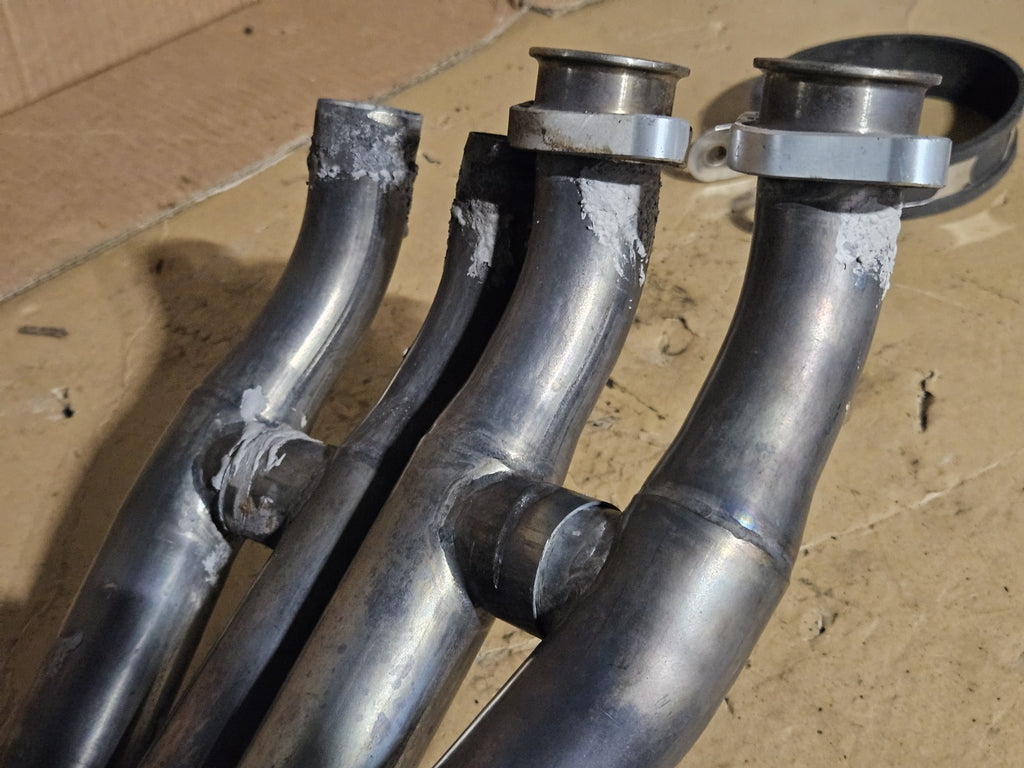 08-16 R6 R6R FULL EXHAUST SYSTEM HEADER PIPES TWO BROTHERS MUFFLER BLACK SERIES14