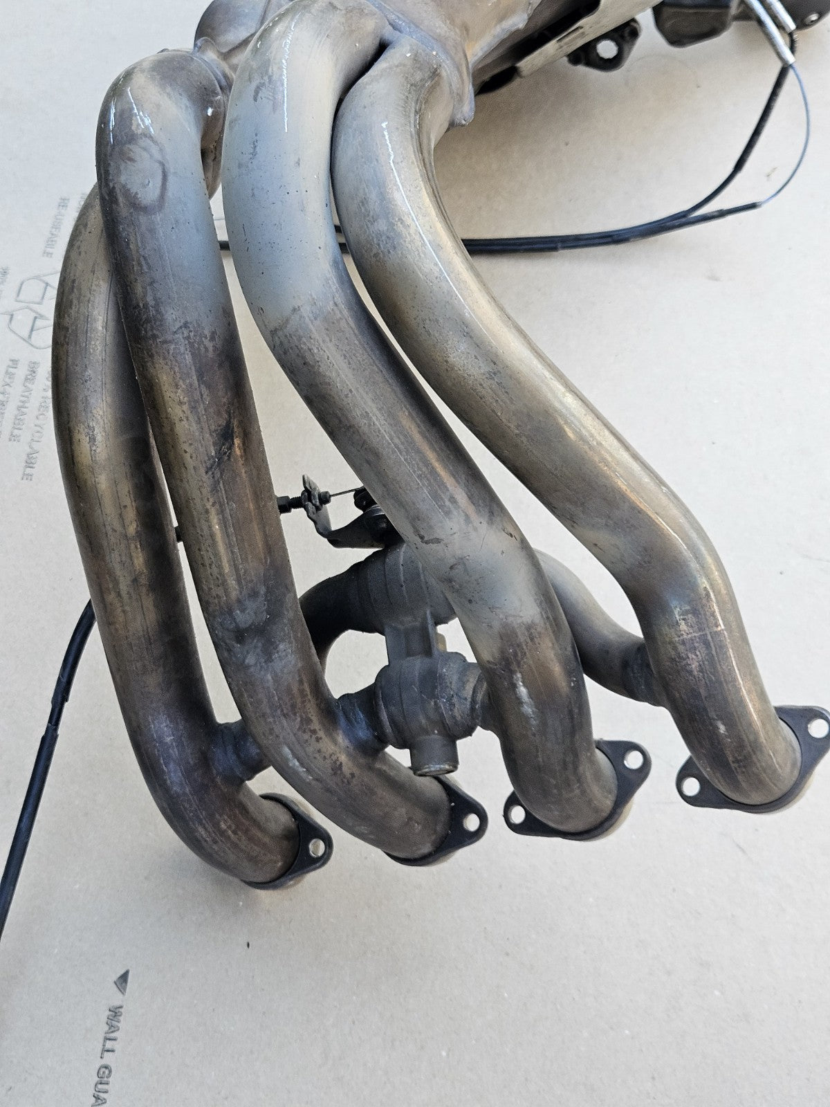 2009-2014 BMW S1000RR OEM Exhaust Headers Manifold 185198320