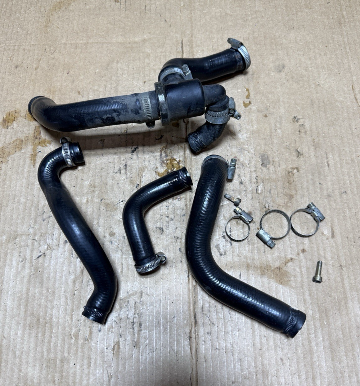 93-02 Ducati OEM ST4S ST4 748 916 996 Coolant Hoses Thermostat Clamps Parts Fan