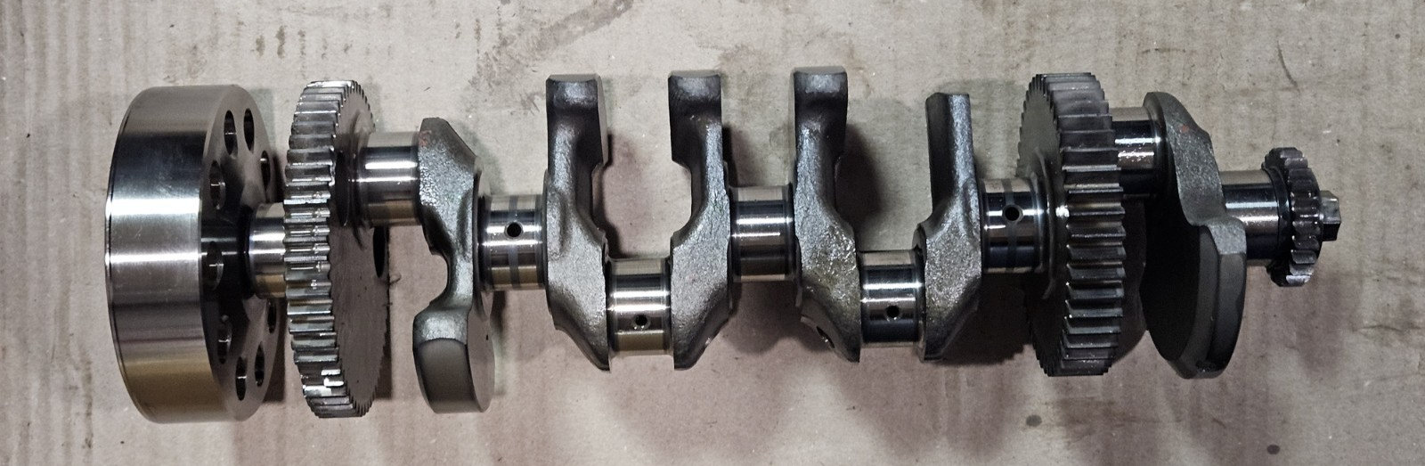 09-14 BMW S1000RR Engine Crankshaft Crank Shaft OEM Motor Bottom End Assembly