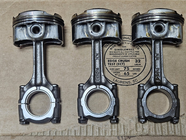 19-23 KAWASAKI NINJA ZX6R ZX636 ENGINE MOTOR PISTONS CONNECTING RODS RINGS SET 3