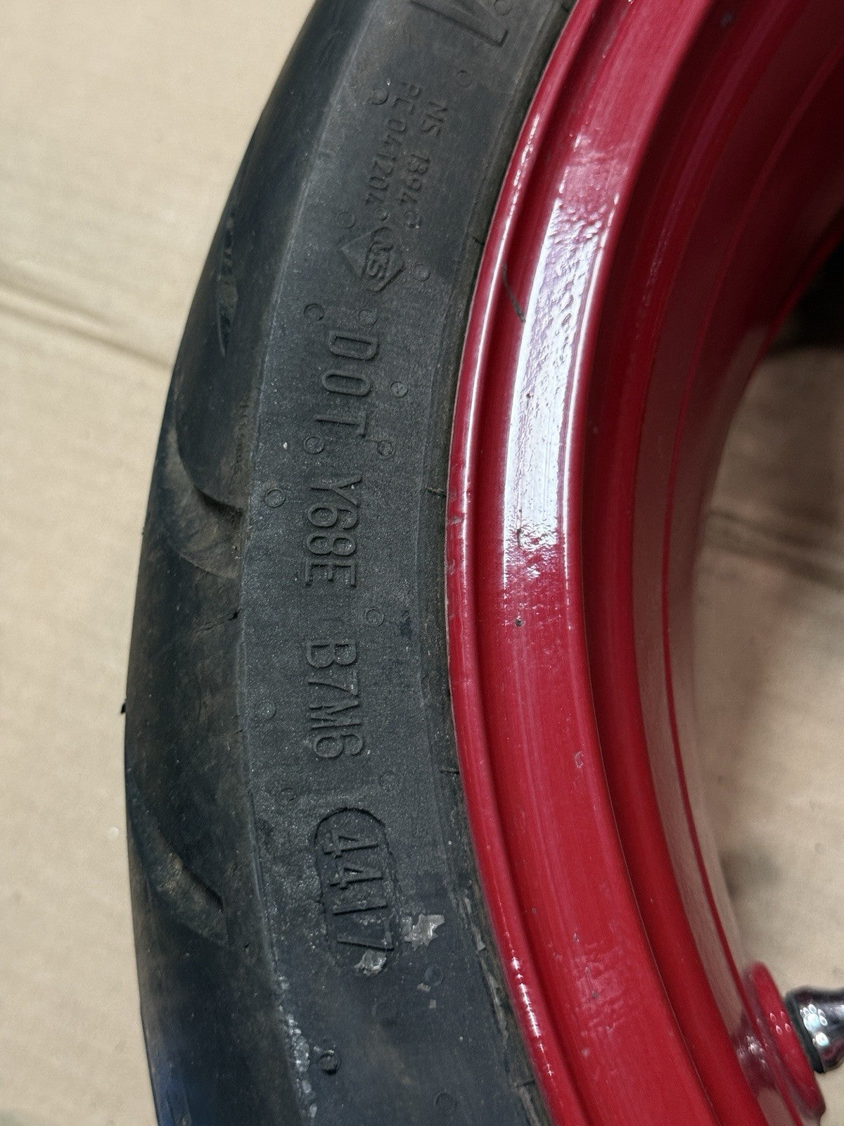 1998-2008 Kawasaki Ninja ZX6R ZX636 ZZR600 OEM Rear Wheel Rim Wheel Assembly7