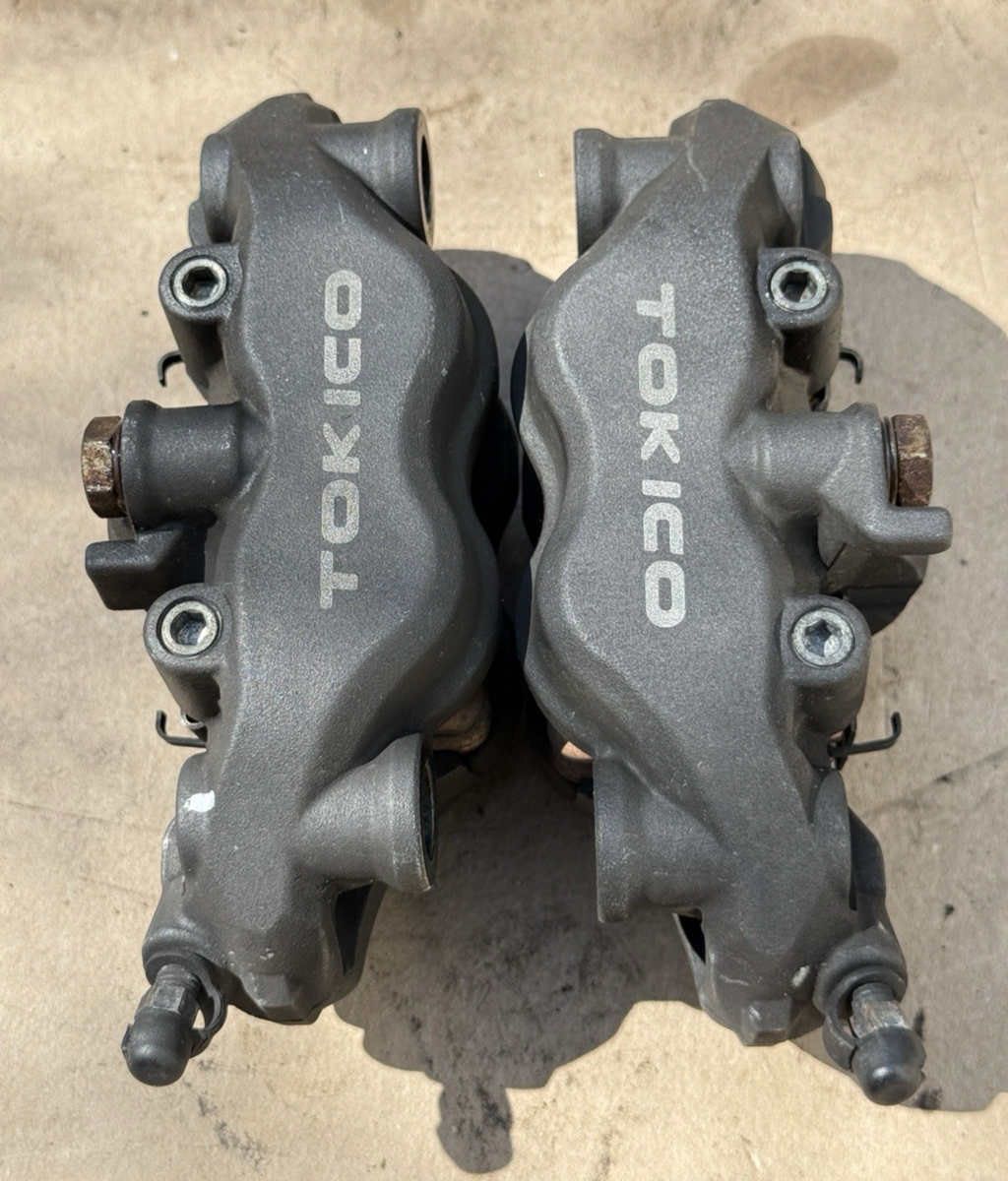 2006-2007 Honda CBR600RR OEM Front Brake Caliper Set Left Right Pair