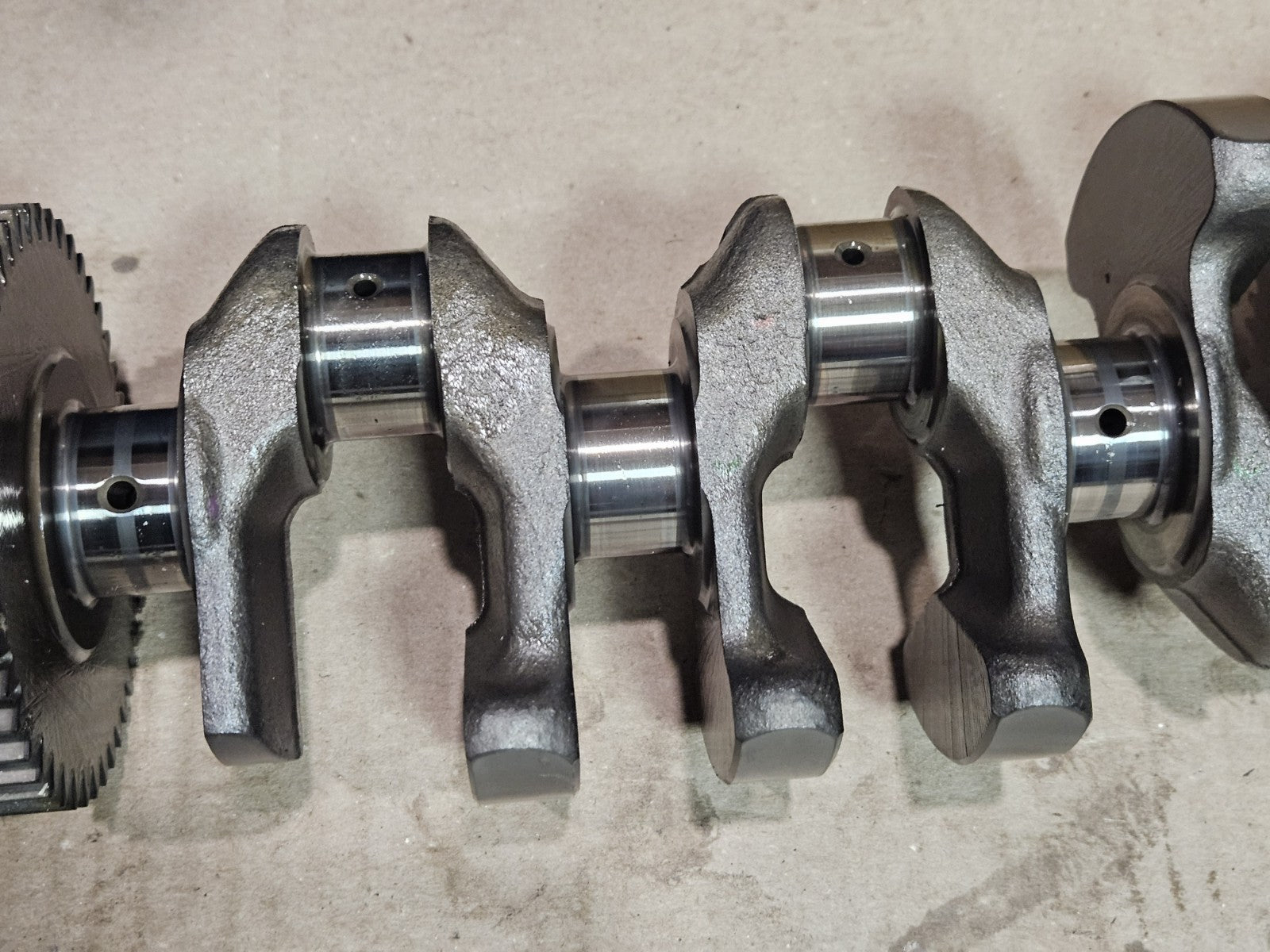 09-14 BMW S1000RR Engine Crankshaft Crank Shaft OEM Motor Bottom End Assembly