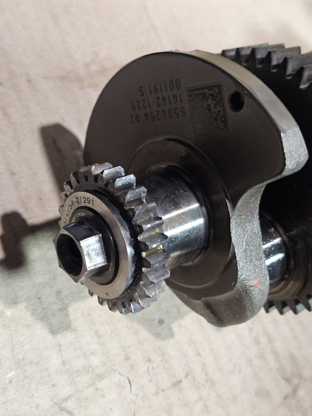 09-14 BMW S1000RR Engine Crankshaft Crank Shaft OEM Motor Bottom End Assembly