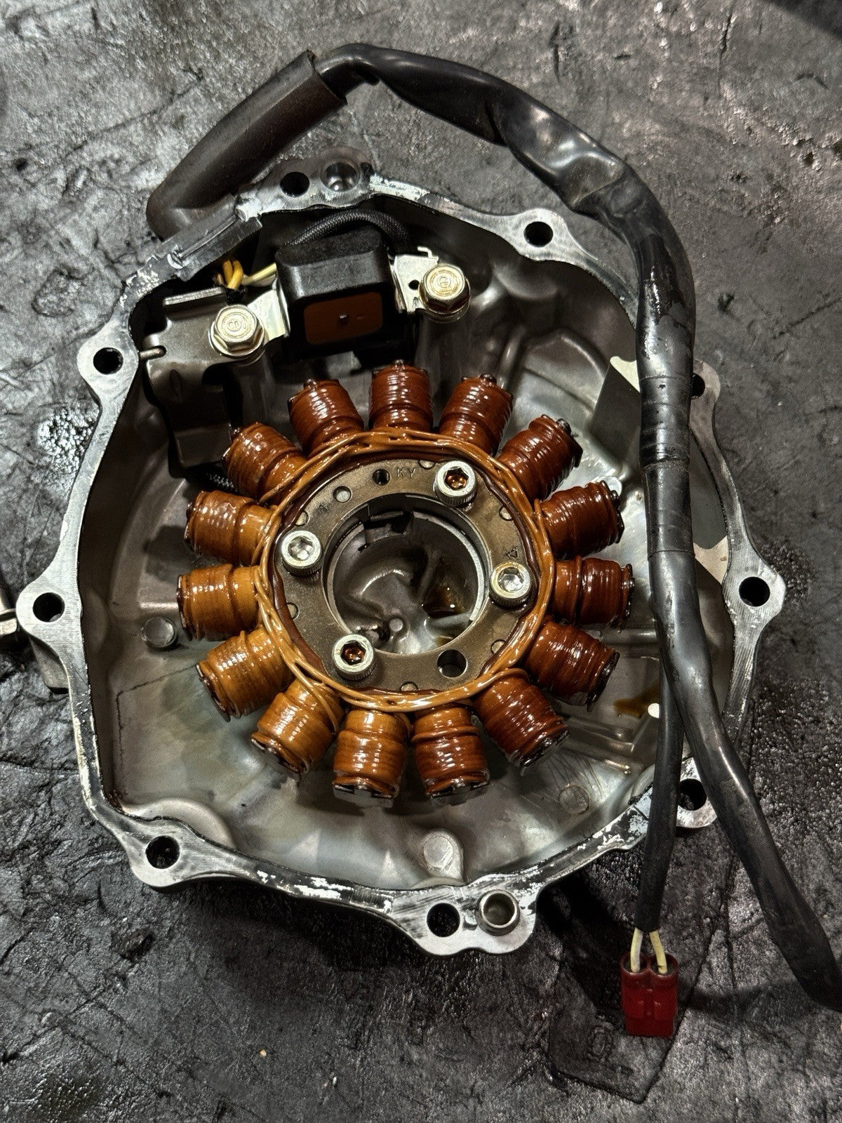 2008-2011 Honda CBR1000RR OEM Stator Generator Alternator Magneto Tested Cover9
