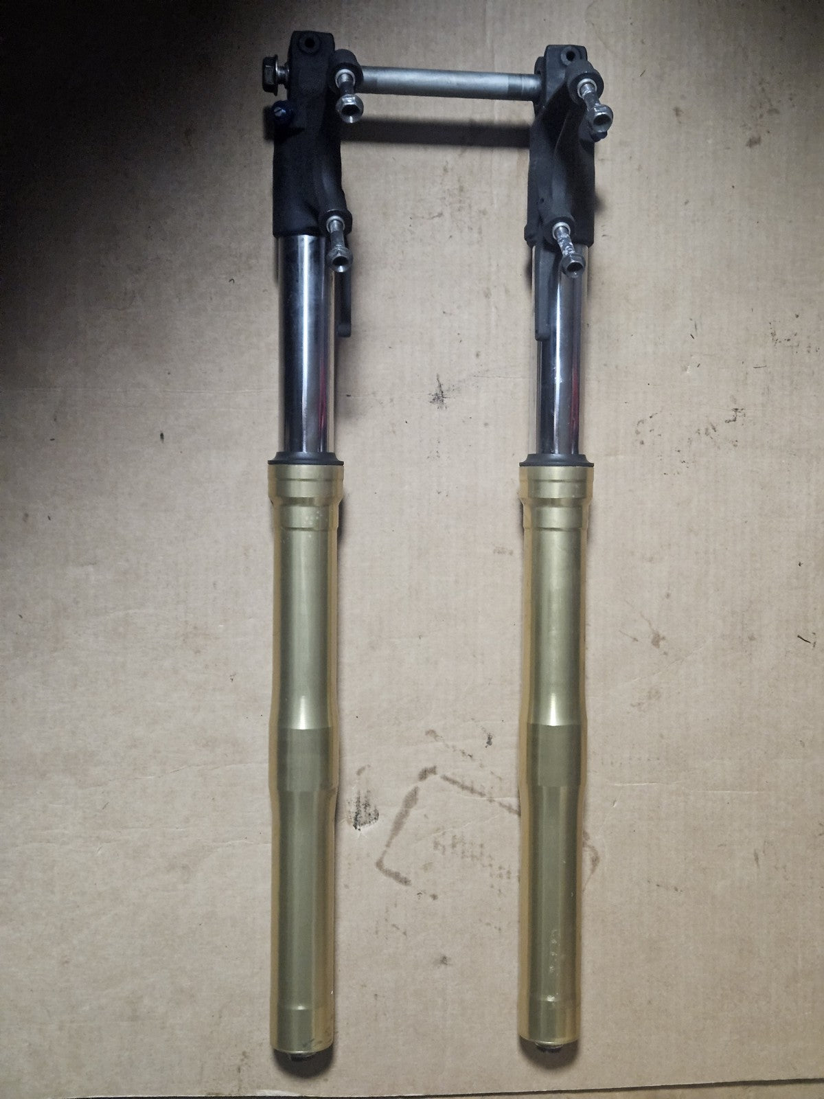 11-16 2011 HONDA CB1000R Genuine OEM FRONT FORKS SHOCK SUSPENSION SET PAIR