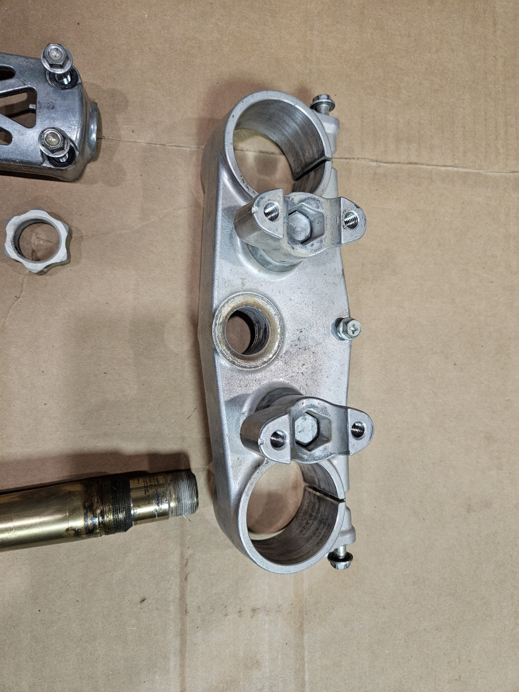 2007 Suzuki Rmz 450 Triple Tree + Clamps 07 RMZ450 05 - 07 Fork Tube Stanchion
