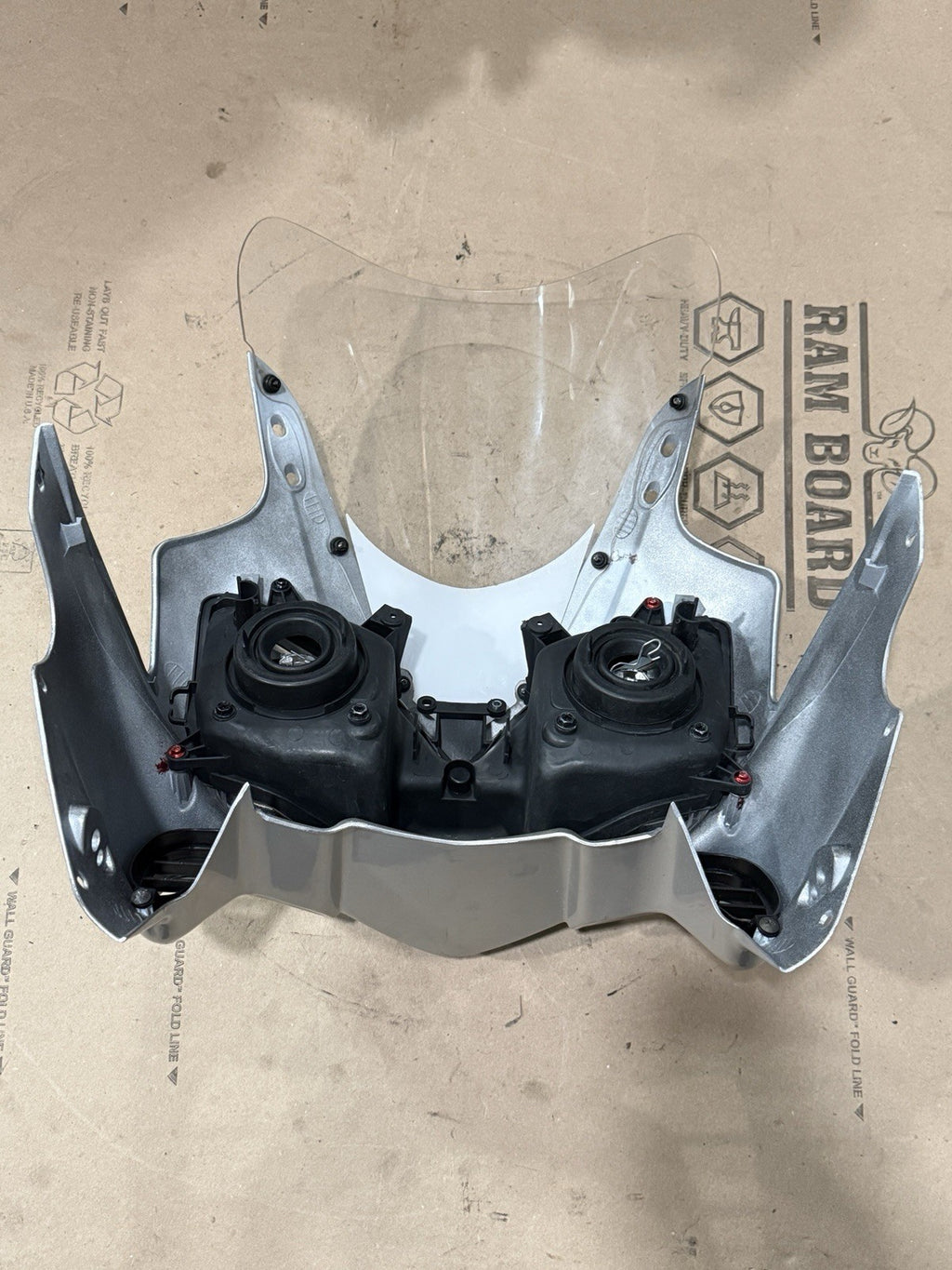 2001-2003 Honda CBR600F4i Front Upper Nose Fairing Headlight Cowl