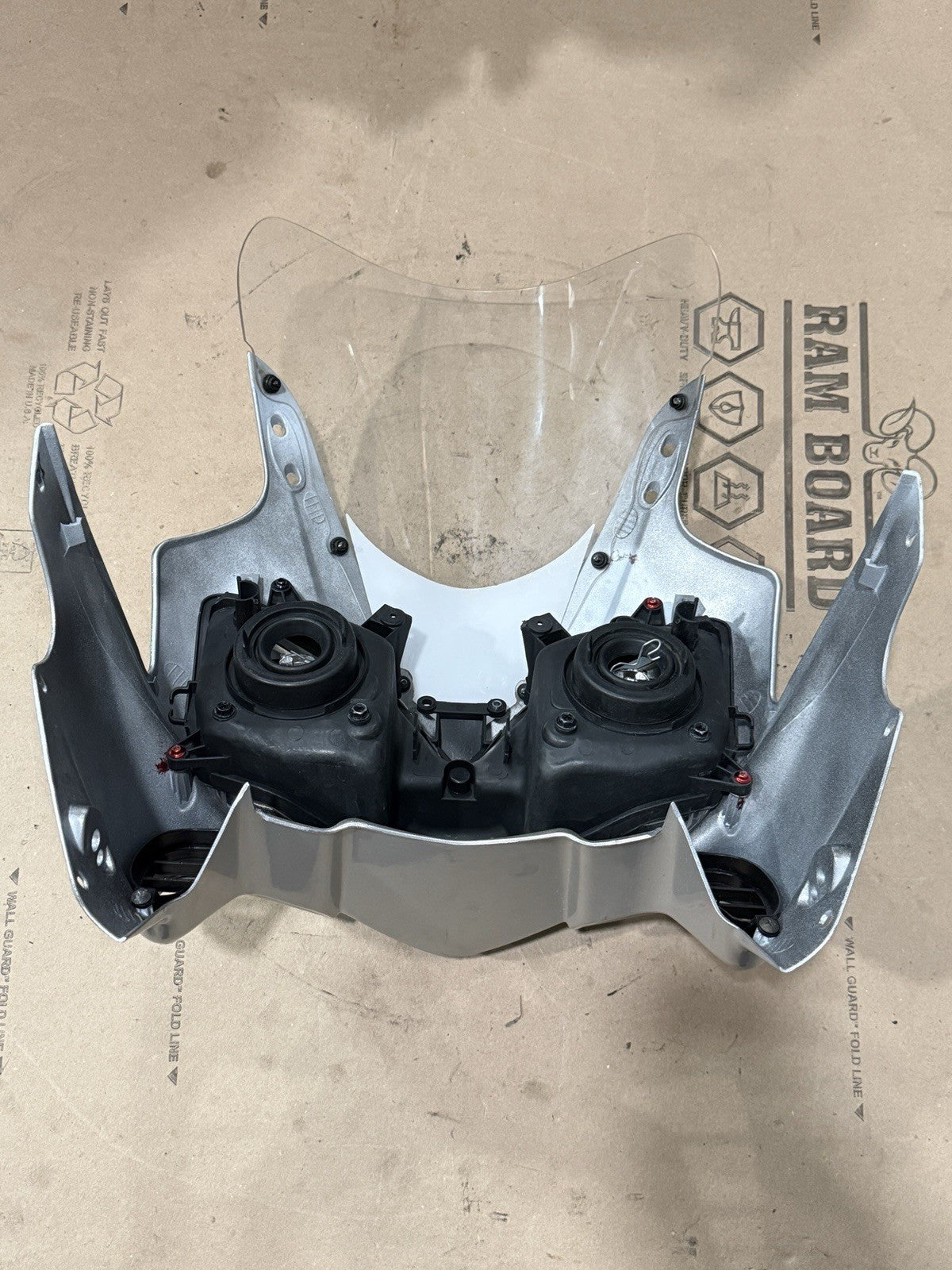 2001-2003 Honda CBR600F4i Front Upper Nose Fairing Headlight Cowl