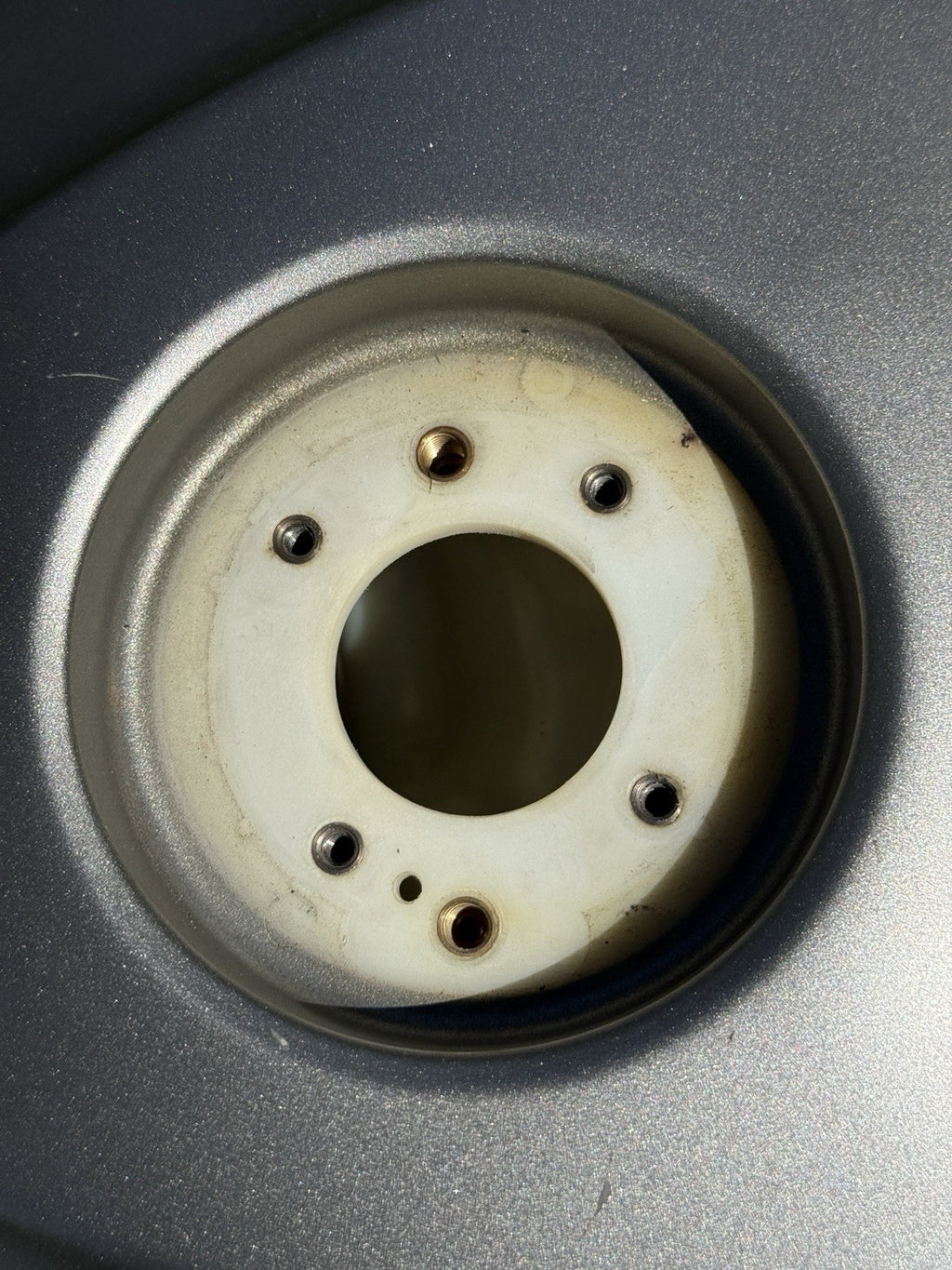 19-24 APRILIA RSV4 1100 OEM GAS TANK FUEL CELL PETROL RESERVOIR Gray Silver