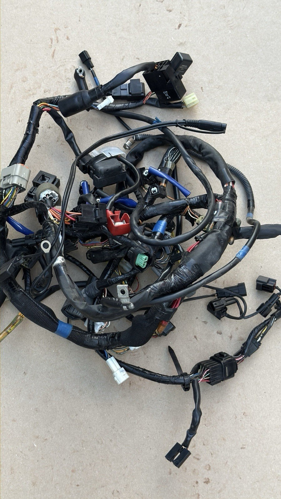 09-16 2012 SUZUKI GSXR 1000 OEM MAIN ENGINE WIRING HARNESS MOTOR WIRE LOOM