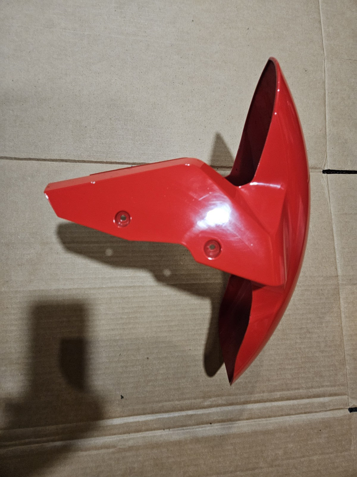 2010-2014 BMW S1000RR OEM Front Fender Wheel Hugger Racing Red