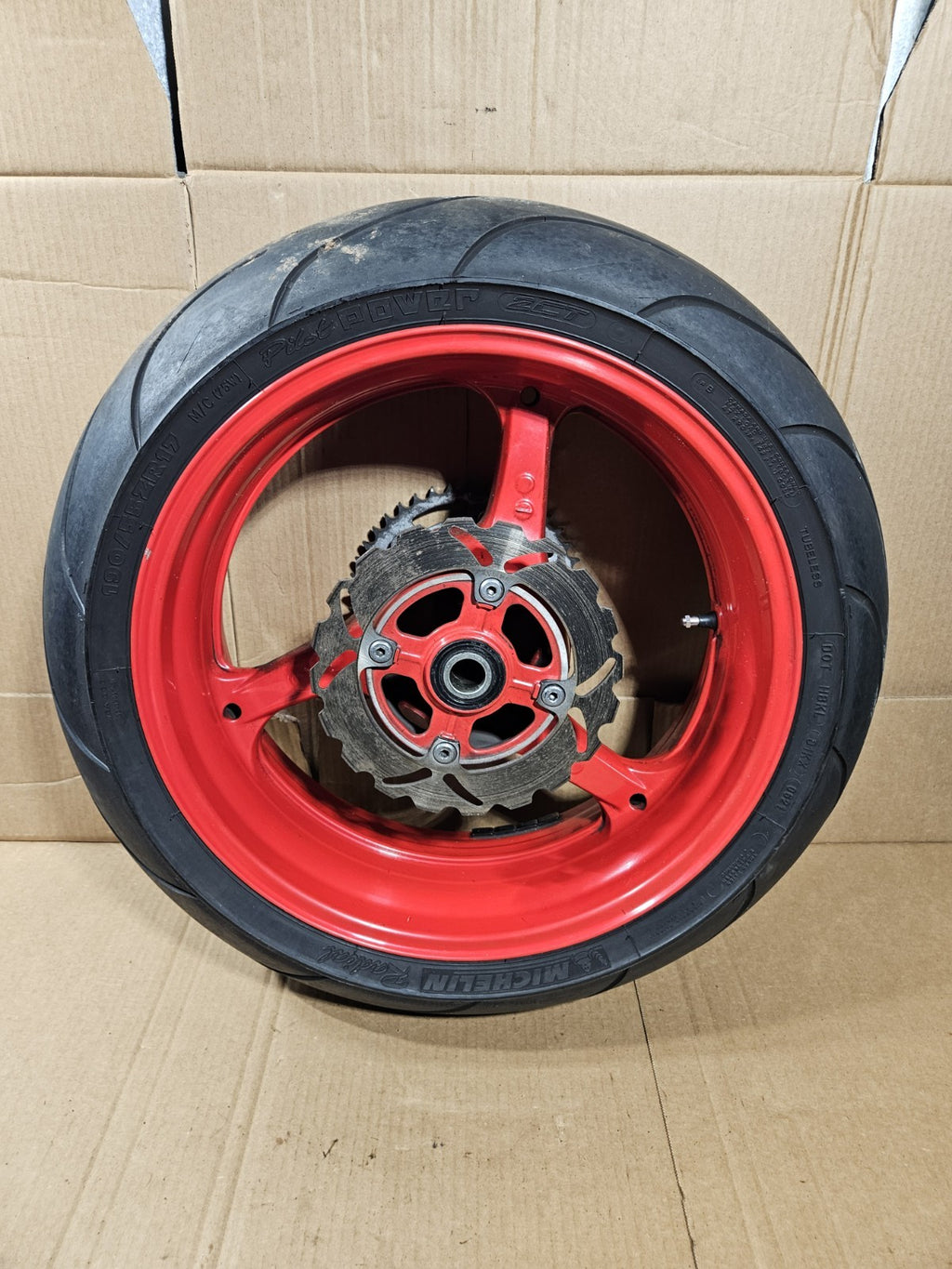 2006 Honda CBR1000RR Wheel Set Front & Rear OEM 44650MELD20ZB 2006-2007 READ21