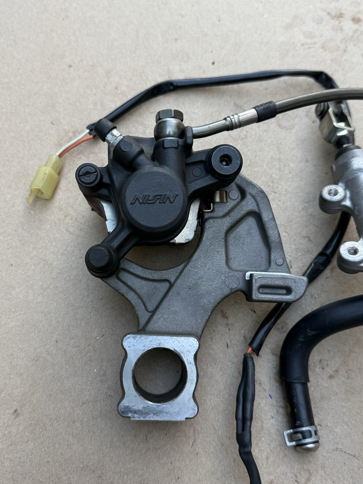 2012-2016 Suzuki GSXR1000 OEM Rear Brake Master Cylinder Caliper Bracket