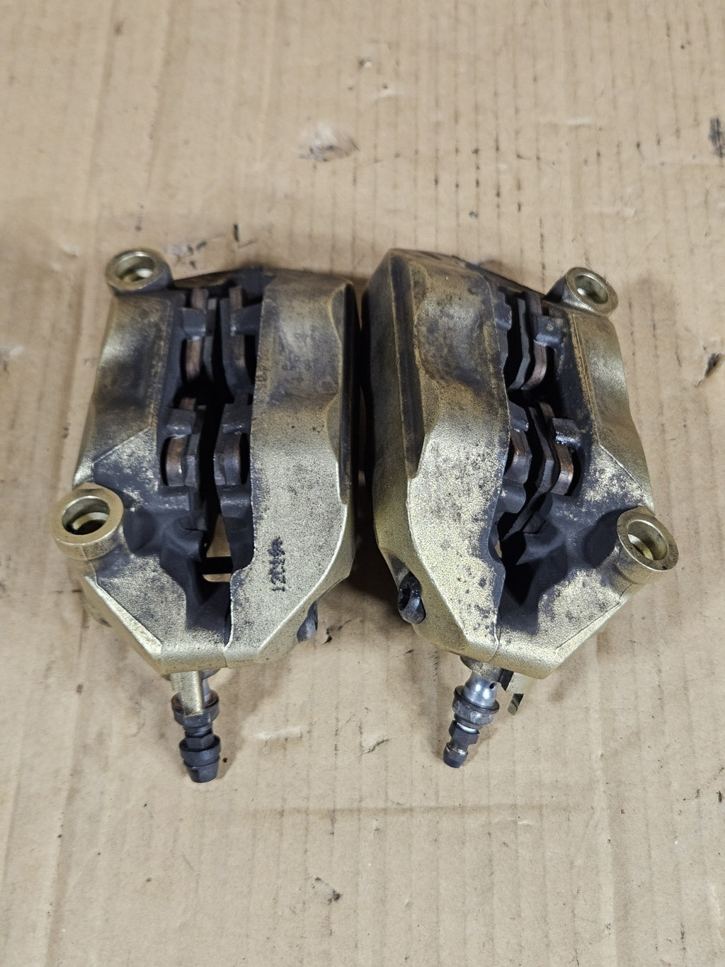 2009-2014 BMW S1000RR OEM Front Brake Calipers Pair Left Right11
