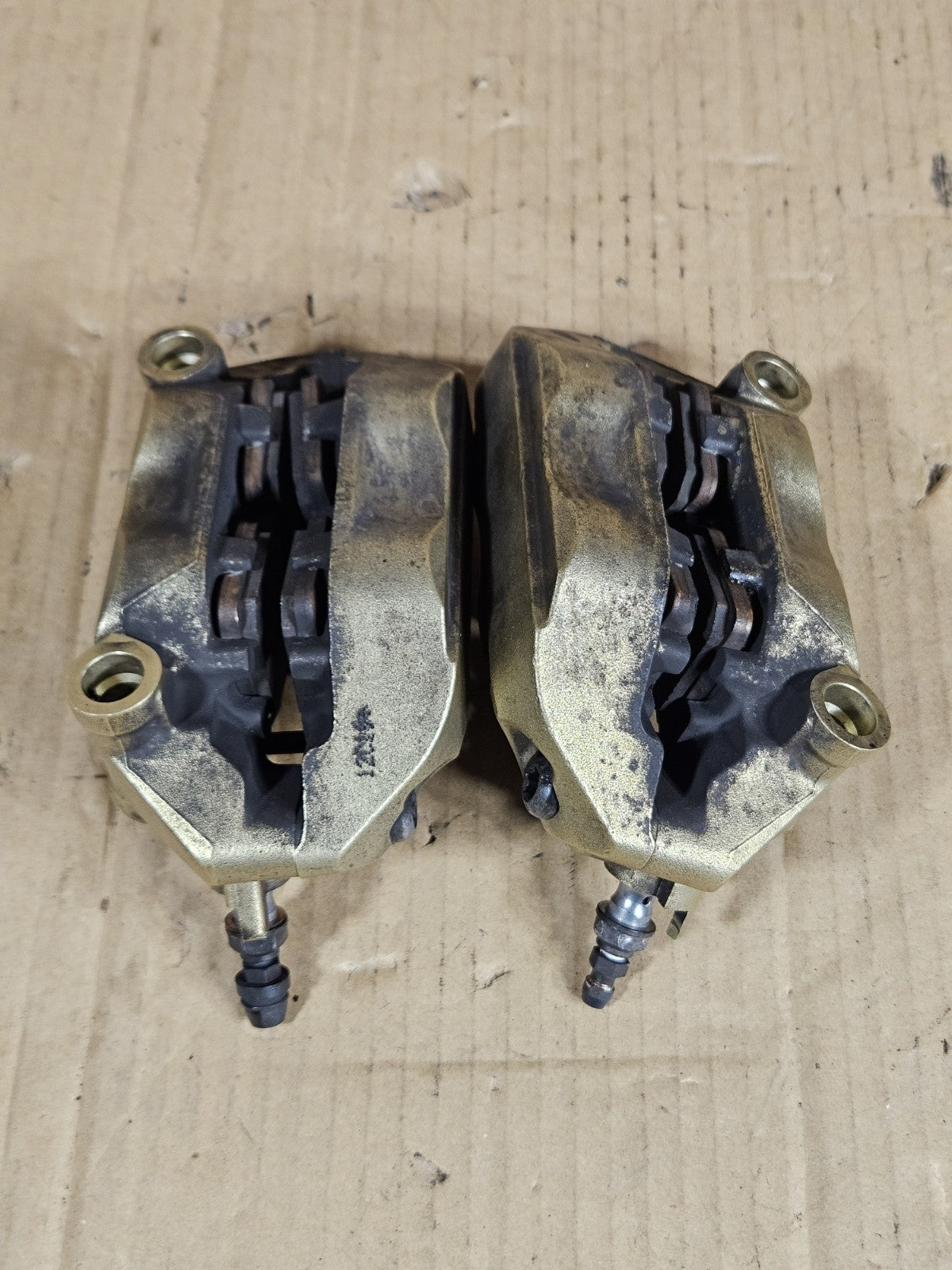 2009-2014 BMW S1000RR OEM Front Brake Calipers Pair Left Right11