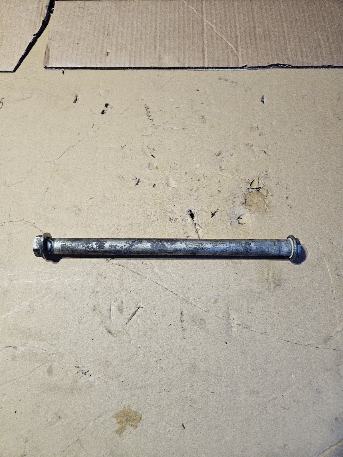 2017-2023 Kawasaki Ninja 650 EX650 OEM Swingarm Axle Pivot Rear Bolt Shaft Nut1