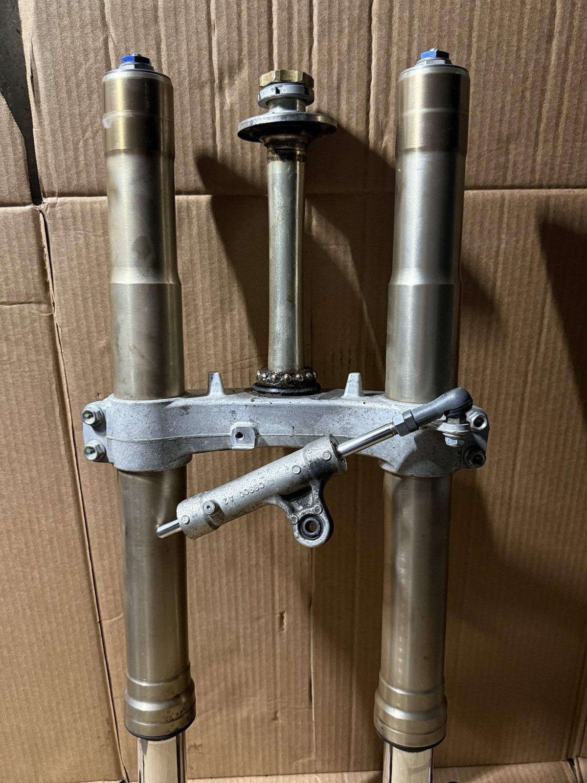 06-07 Suzuki GSXR600 GSX-R600 K6 K7 OEM Front Fork Lower Triple Tree 51103-01H0018
