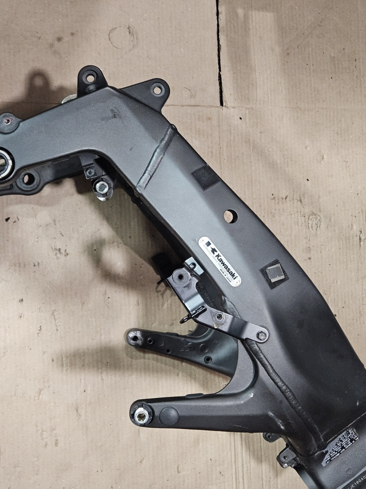 2013-2018 Kawasaki Ninja ZX6R 636 OEM Main Frame Chassis CLEAN TITLE CRACKED