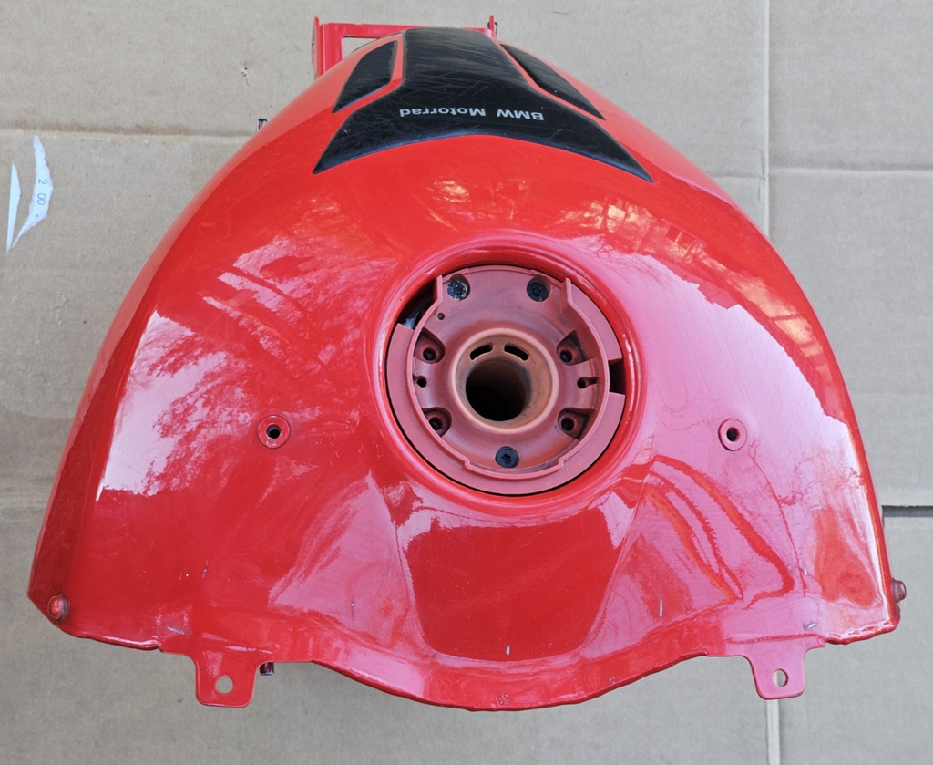 2010-2014 BMW S1000R OEM Fuel Gas Tank Red Petrol Reservoir NO DENTS