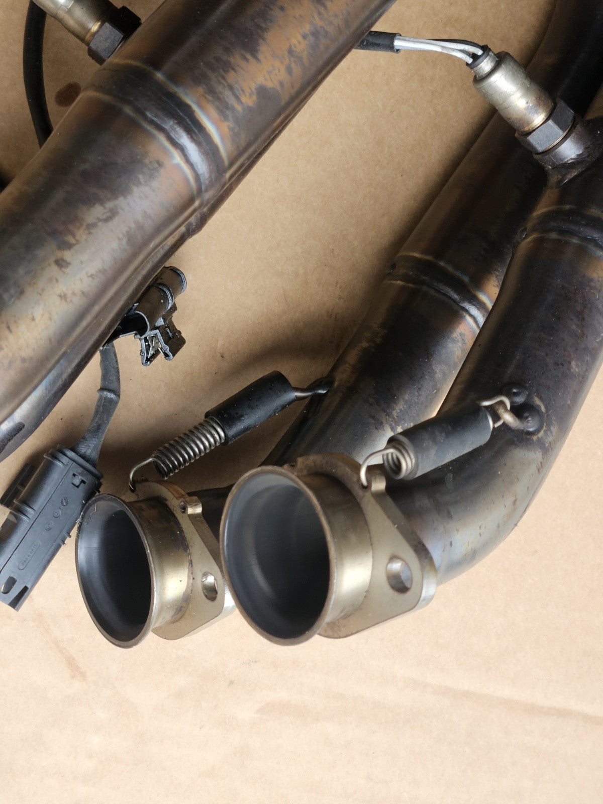 10-14 BMW S1000RR Brock's Full Exhaust System Headers Muffler Damaged