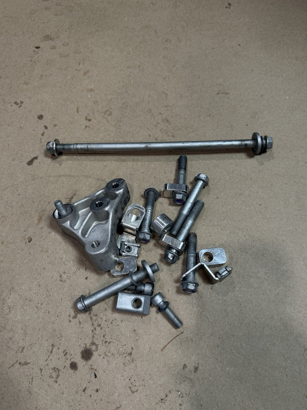 21-25 Aprilia RSV4 1100 OEM Engine Frame Mount Bolts Spacers Hardware Kit Genuin