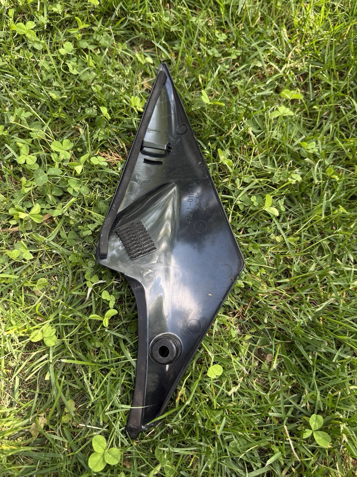 2006-2007 Suzuki GSXR600 GSXR750 OEM LH RH Fuel Tank Side Fairing Covers Pair2