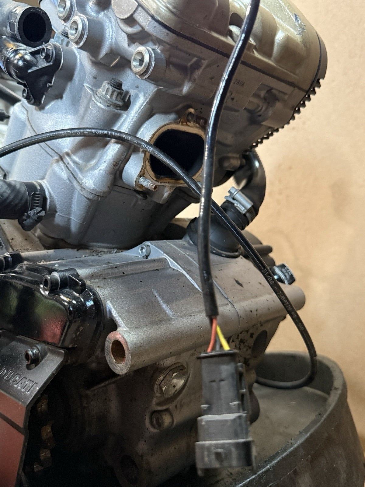 11-13 Ducati 848 Evo OEM Complete Engine Motor Assembly
