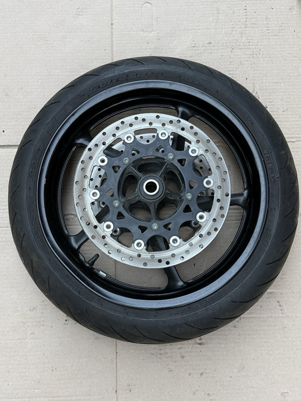 2007-2008 Yamaha YZF-R1 R1 OEM Front Wheel Rim Hub Straight 4C8 Factory1