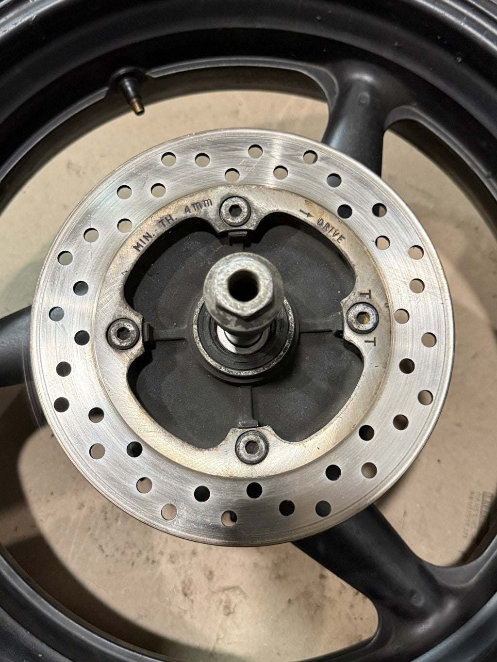 2001-2006 2002 Honda CBR600F4I Front & Rear Rim Wheel Set W/ Brake Rotors Tires