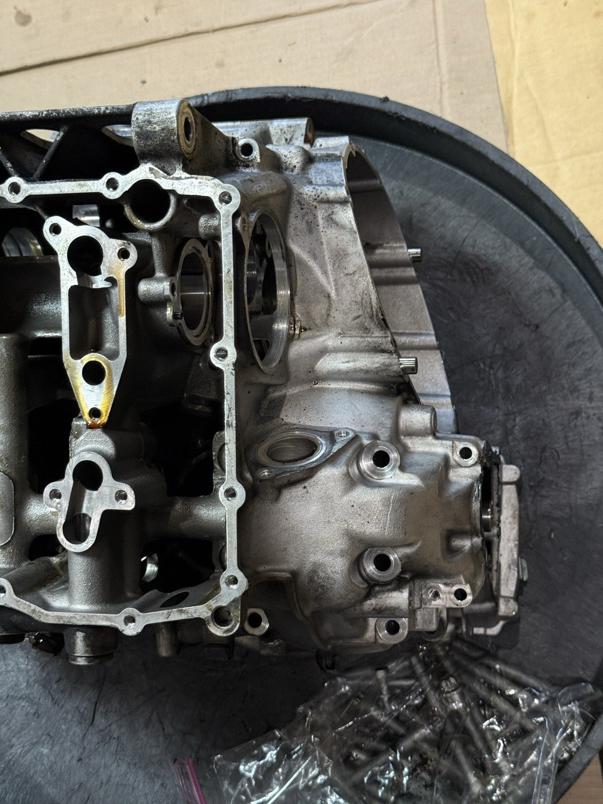 2009-2018 BMW S1000RR K46 OEM Engine Crankcase Block Motor Housing 1100856153419