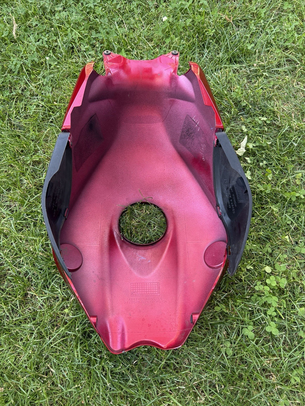 2008-2011 Honda CBR1000RR SC59 OEM Fuel Tank Cover Fairing Cowl Metallic Red6
