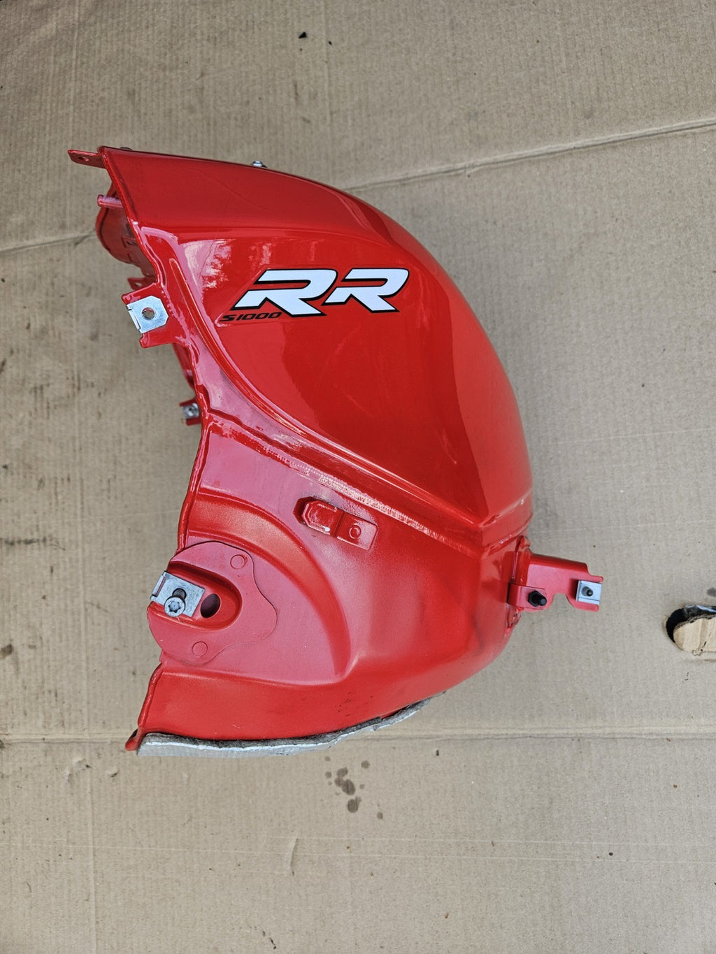 09-19 2015 BMW S1000RR OEM Gas Tank Fuel Cell Petrol Reservoir Red Factory Tank