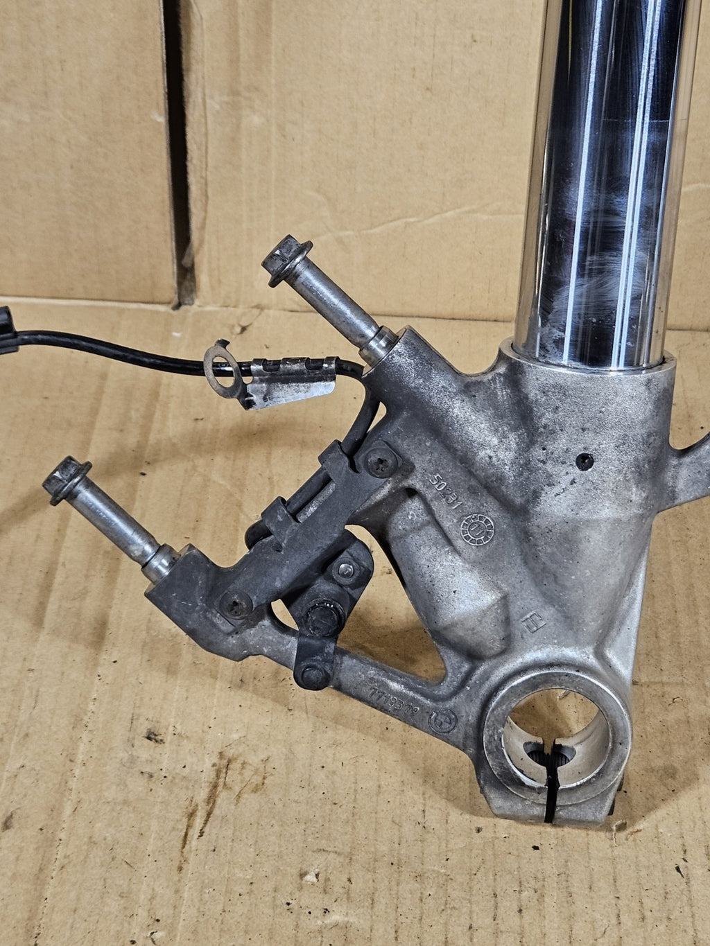 2012 BMW S1000RR OEM Front Forks Pair Fork Tubes Suspension Left Right 20