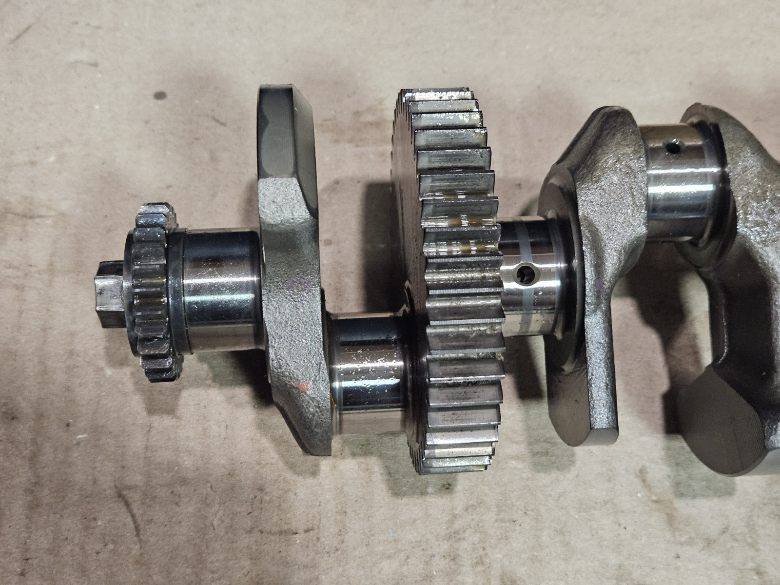 09-14 BMW S1000RR Engine Crankshaft Crank Shaft OEM Motor Bottom End Assembly