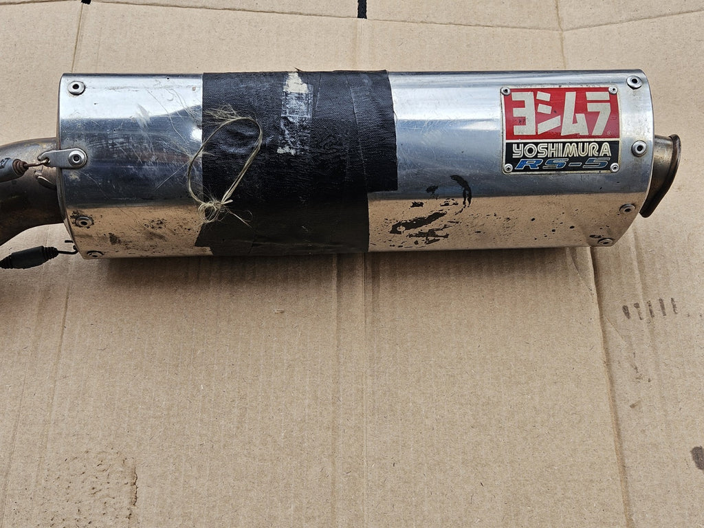 06-07 Honda CBR1000RR CBR 1000RR Yoshimura RS-5 Slipon Muffler Exhaust DAMAGED