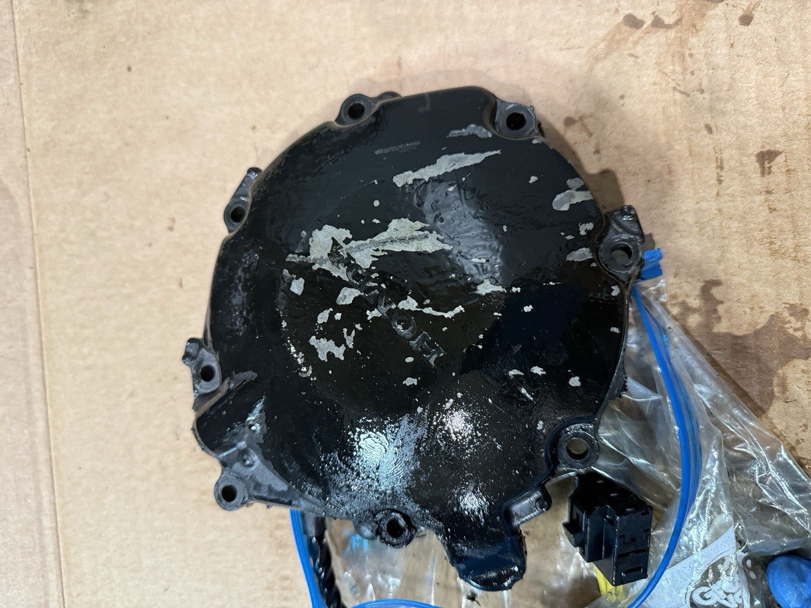 **06-07 Honda CBR1000RR OEM Stator Cover Engine Case Side Housing**