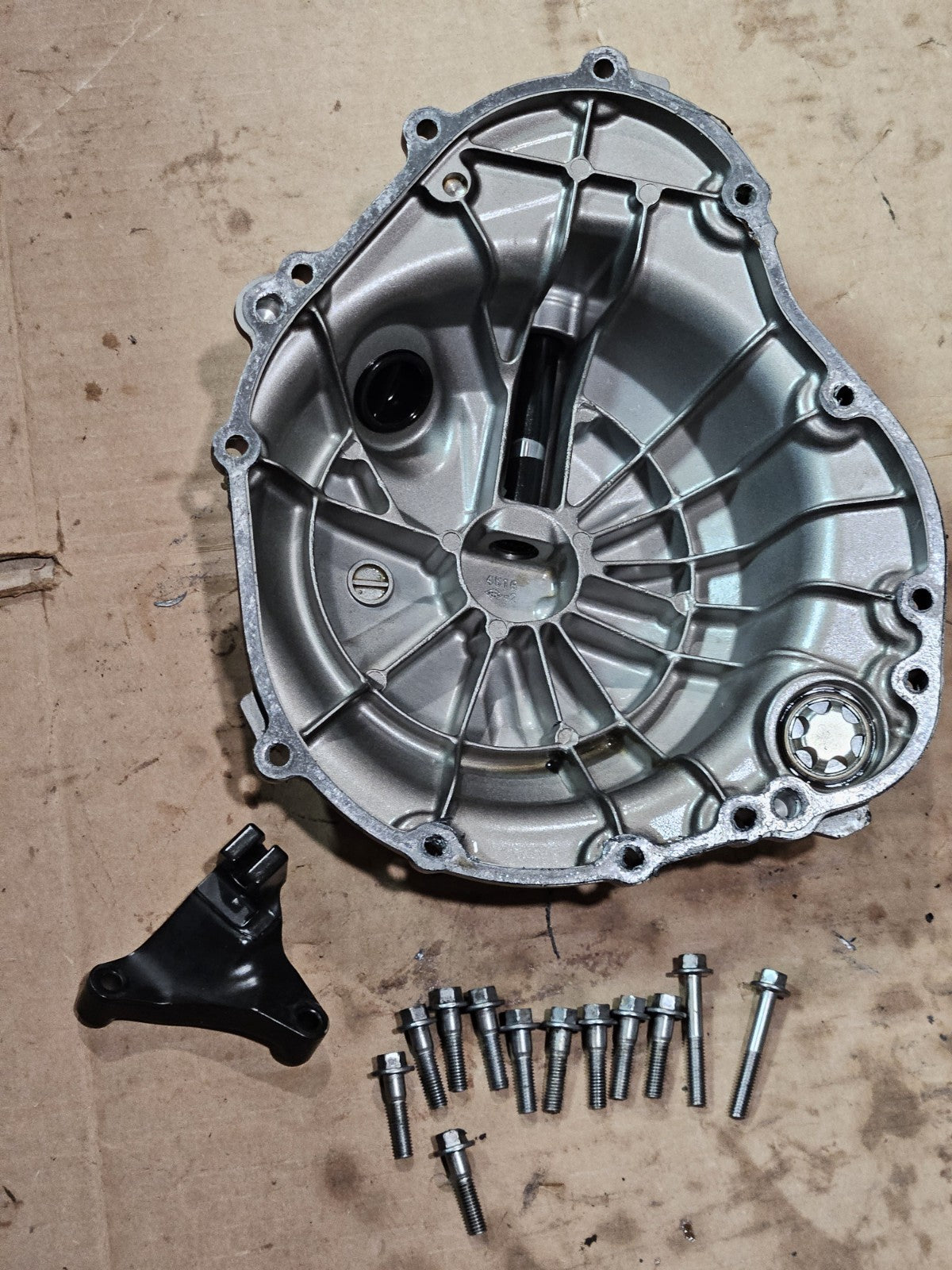 13-18 Kawasaki Ninja Zx6r 636 Clutch Side Engine Motor Cover 14032-0572 OEM DMG