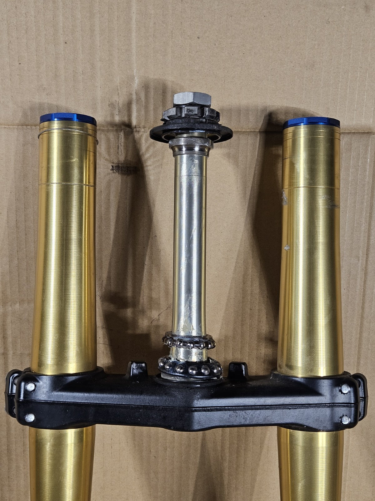 2013 Honda CBR600RR Front Forks Straight Gold Pair OEM 51410-MJC-A11 2013-20205