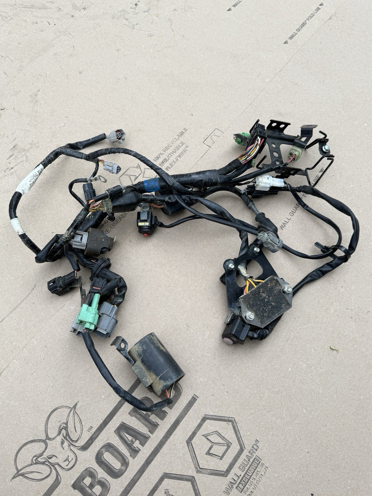 2017 KAWASAKI KX450F CDI WIRE WIRING HARNESS LOOM ELECTRICAL PLUG COIL RECTIFIER