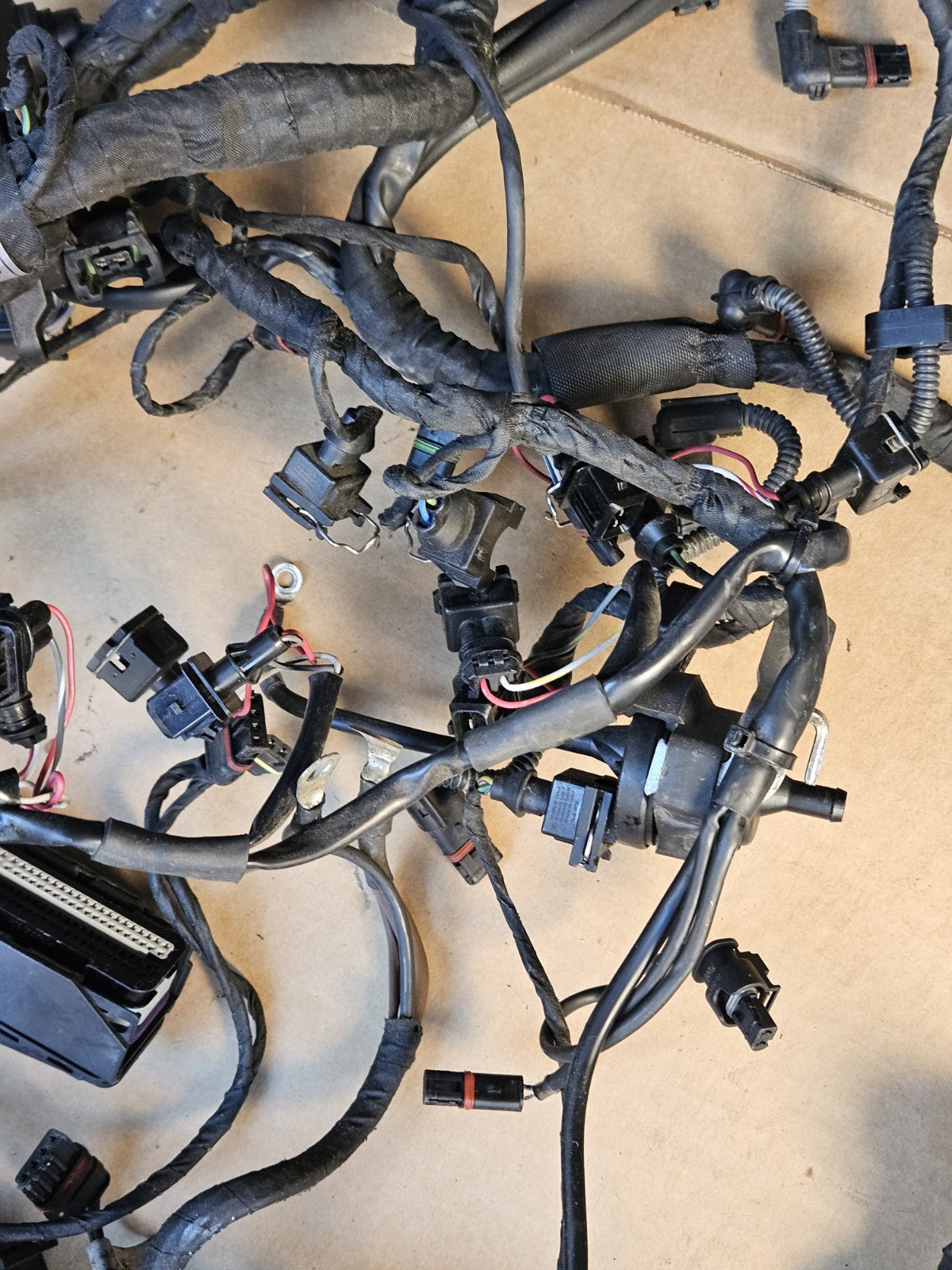 09-14 2014 BMW S1000RR S1000 OEM Main Engine Wiring Harness Motor Wire Loom ECU