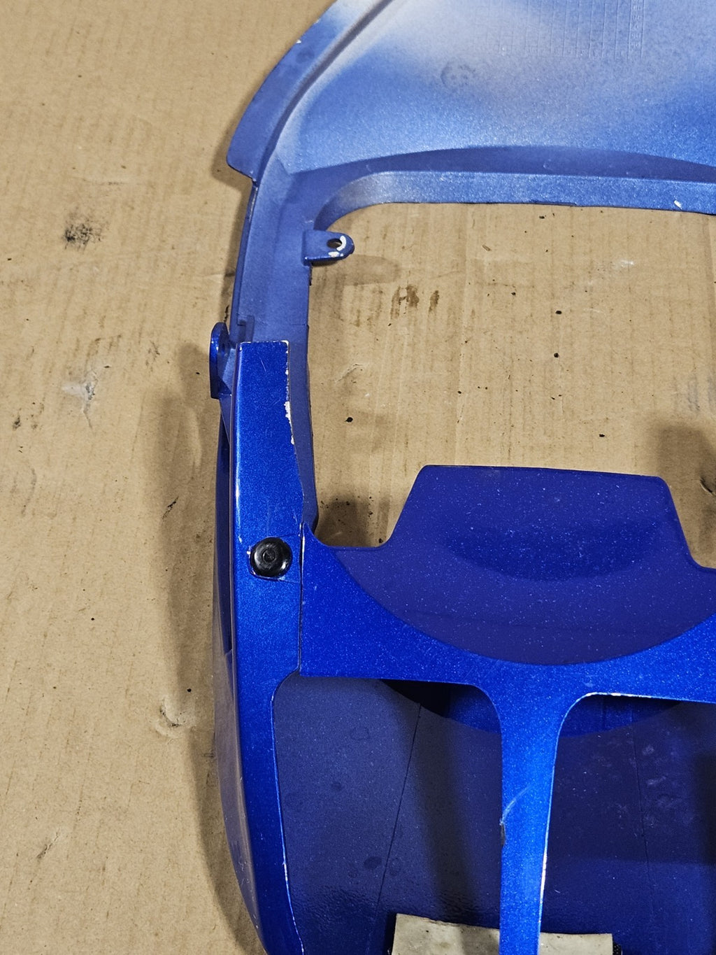 2006-2007 Suzuki GSXR600 GSXR750 OEM Center Tail Fairing Cowl Blue 45503-01H028