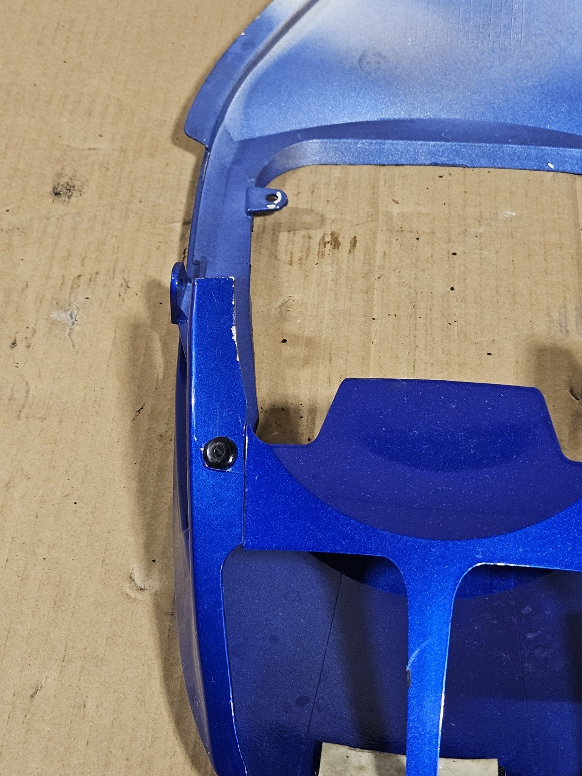2006-2007 Suzuki GSXR600 GSXR750 OEM Center Tail Fairing Cowl Blue 45503-01H028