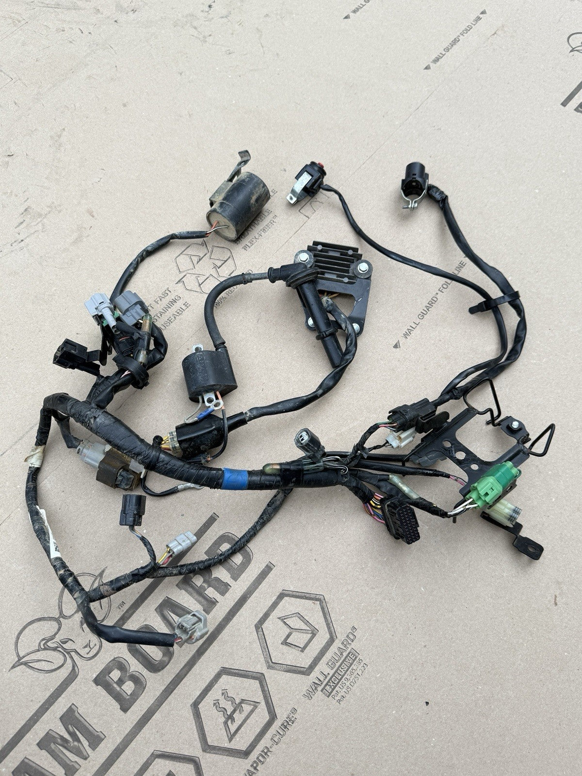 2017 KAWASAKI KX450F CDI WIRE WIRING HARNESS LOOM ELECTRICAL PLUG COIL RECTIFIER