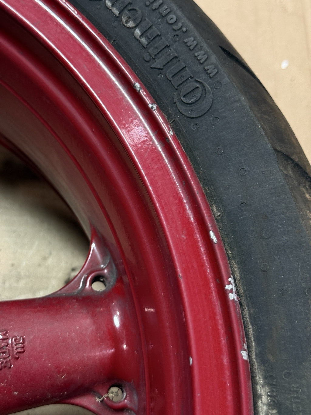 1998-2008 Kawasaki Ninja ZX6R ZX636 ZZR600 OEM Rear Wheel Rim Wheel Assembly8