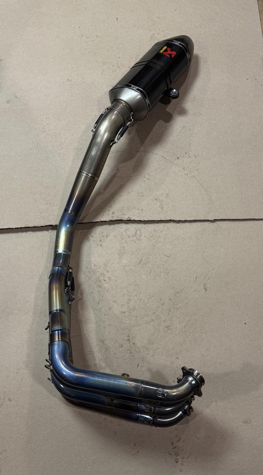 2009-2014 BMW S1000RR K46 Akrapovic Titanium Full Exhaust System Headers Slip-On