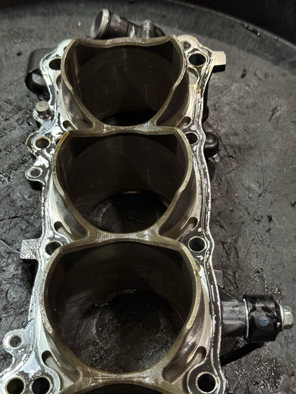 08-11 Honda CBR1000RR Cylinder Jugs Barrels Engine Block OEM 2008 Honda CBR15