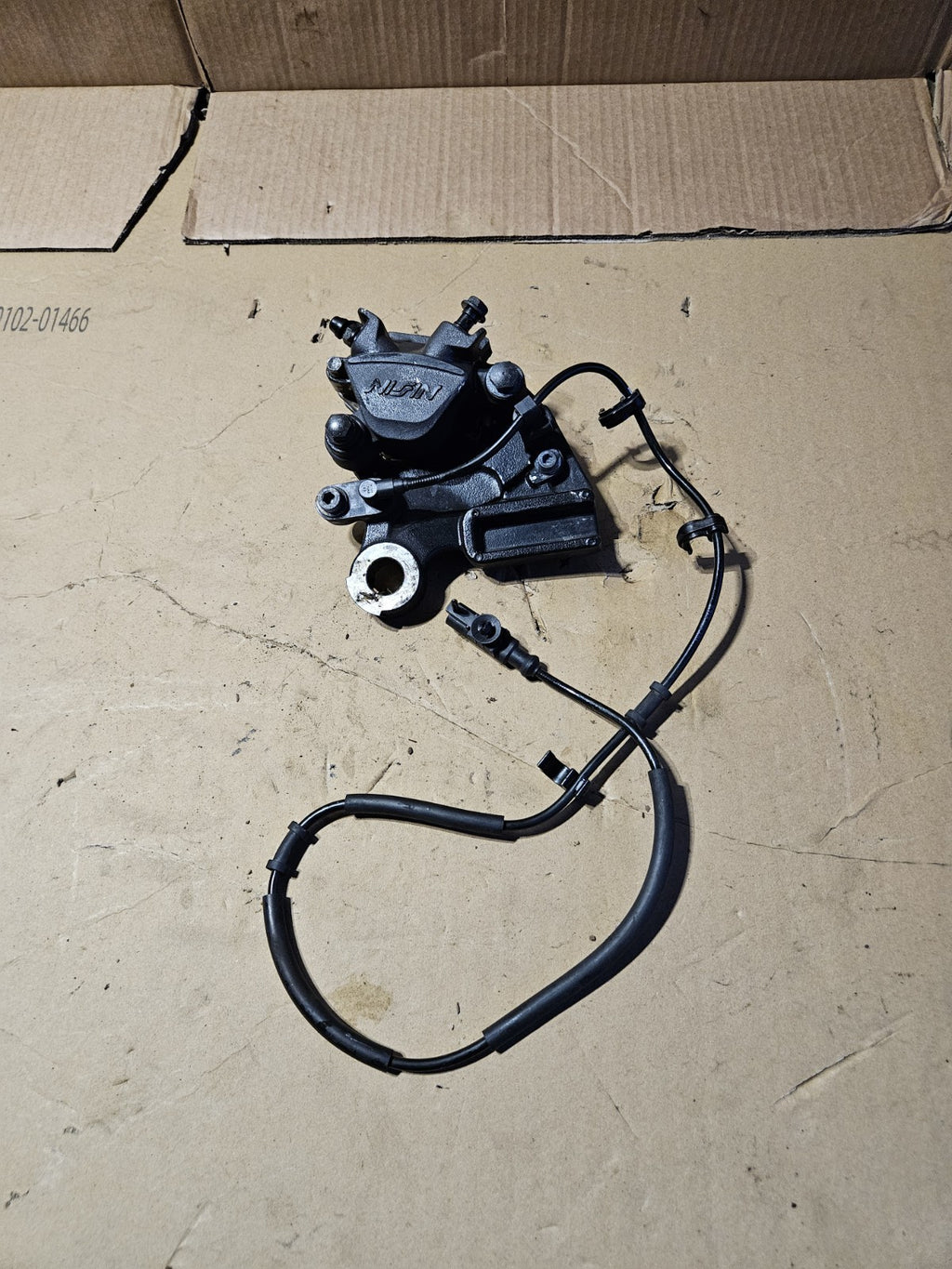 2017-2023 Kawasaki Ninja 650 Z650 OEM Rear Brake Caliper Bracket Line 43080-01560