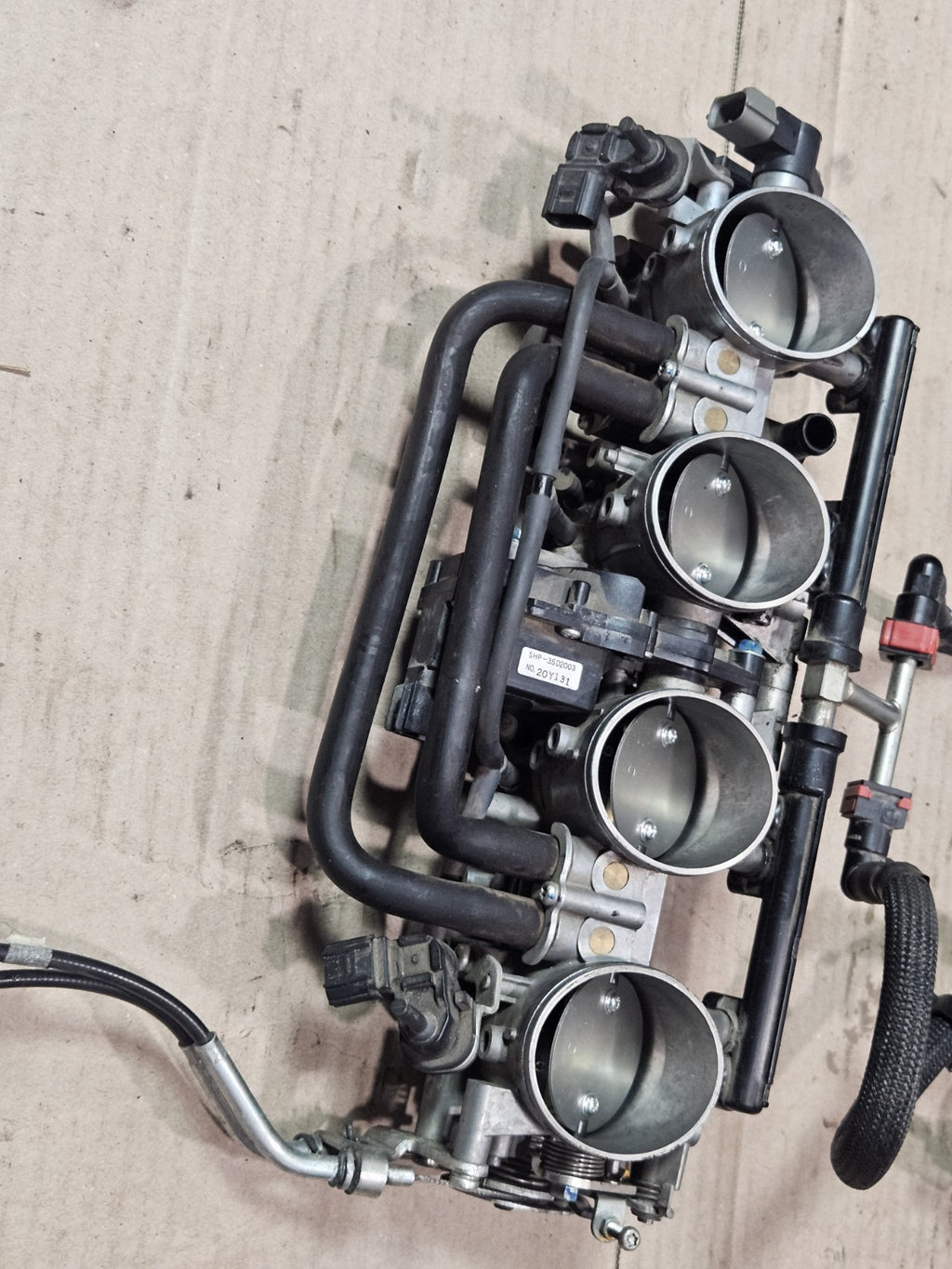 11-15 2014 Kawasaki Ninja ZX10R OEM Throttle Bodies Injectors Fuel Assembly Runs